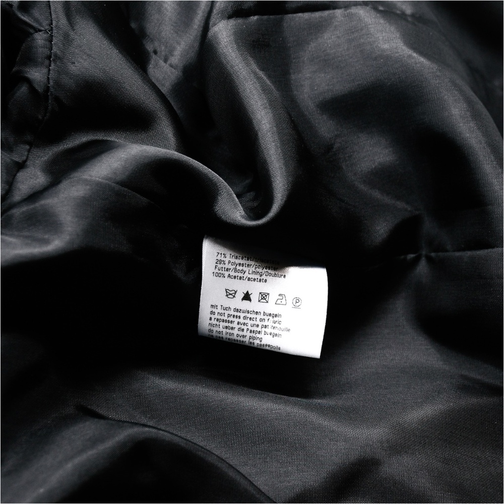 BASLER Black Jacket with Patent Leather Trim - Picture 6 of 13